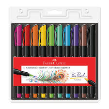CANETA FABER CASTELL HIDROCOR BLISTER C/10 15.0710SOFT