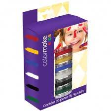 TINTA COLORMAKE CREMOSA KIDS C/6 CORES 0009