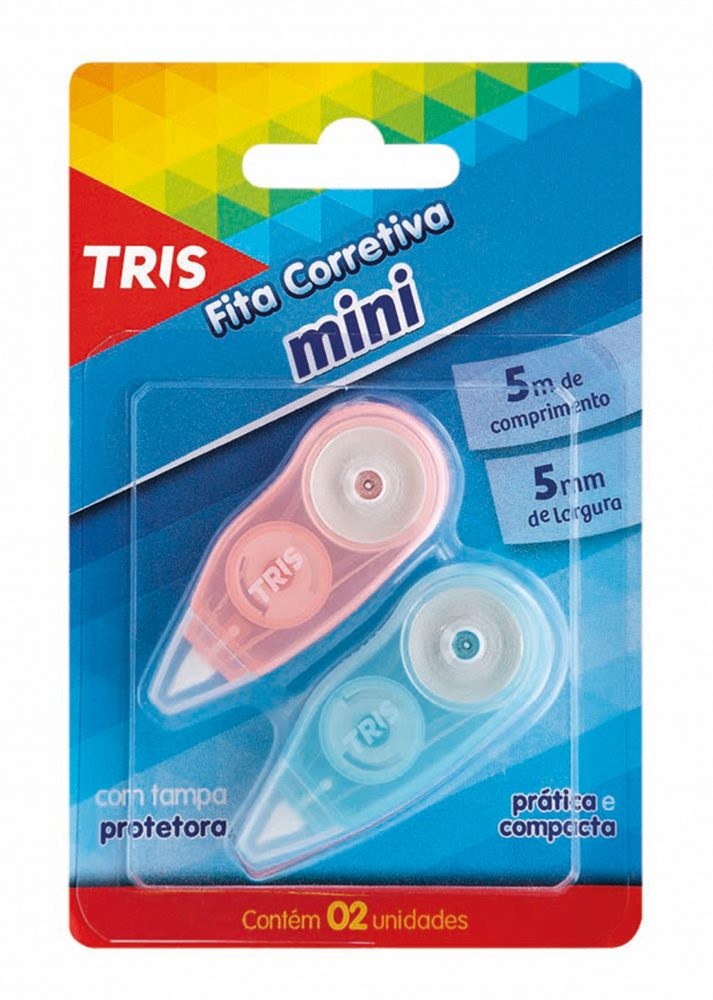 FITA CORRETIVA TRIS MINI 5MX5MM C/2 688206