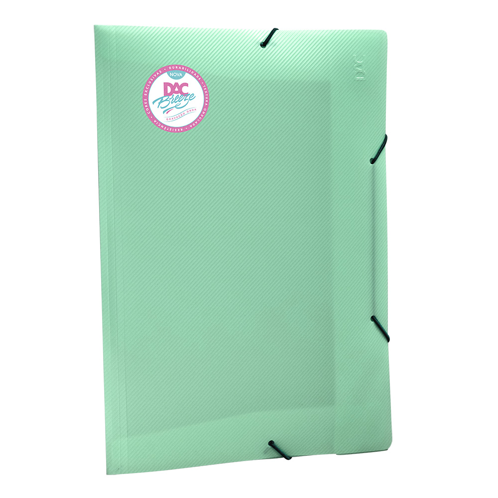 PASTA DAC POLIPROPILENO OFICIO BREEZE 801PP-VERDE