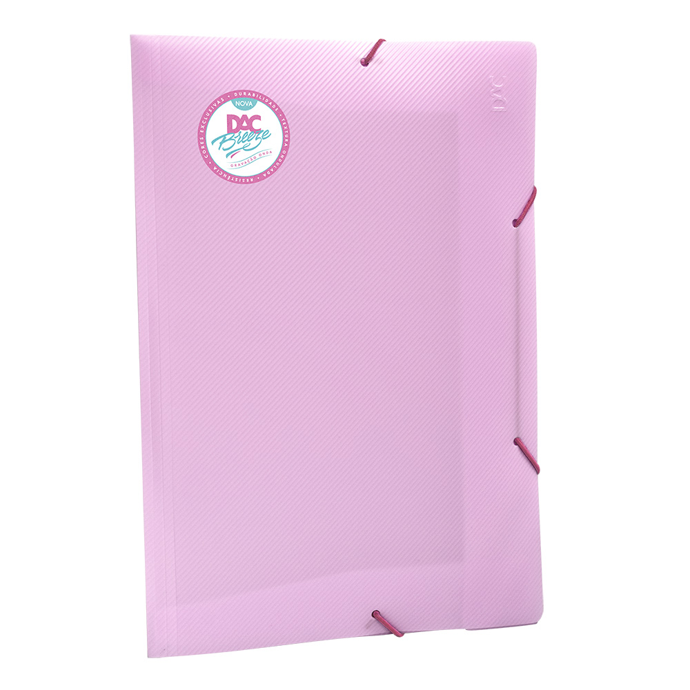 PASTA DAC POLIPROPILENO OFICIO BREEZE 801PP-ROSA