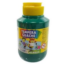 TEMPERA GUACHE 250G ACRILEX 2023 511 VERDE BANDEIRA