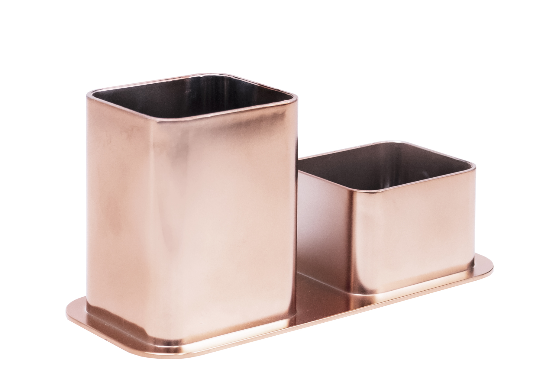 PORTA CANETAS DELLOCOLOR DUPLO GOOD METALIZADO 3030.RG