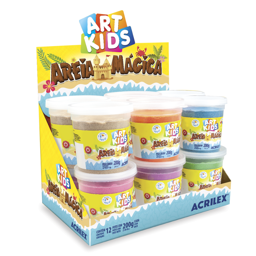 AREIA MAGICA ACRILEX 200G 5912