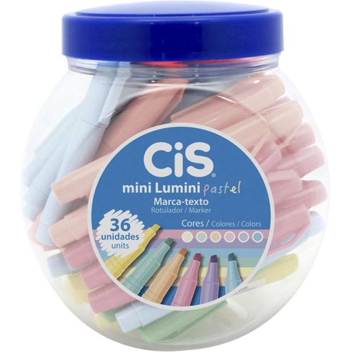 MARCA TEXTO CIS MINI LUMINI PASTEL 