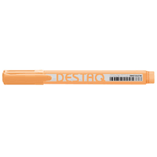 MARCA TEXTO COMPACTOR DESTAQ PASTEL LARANJA