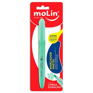 MARCA TEXTO MOLIN BLISTER C/1 PASTEL VERDE 9072
