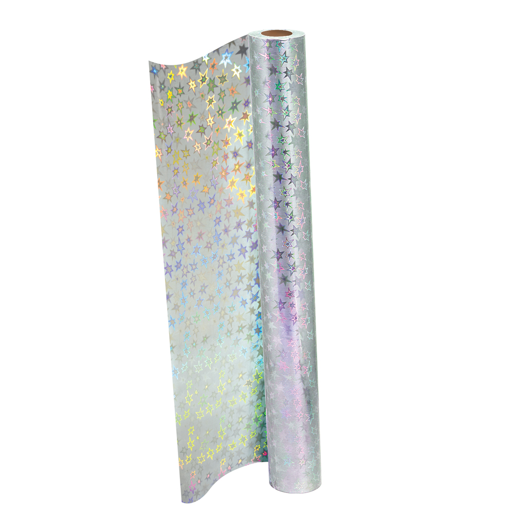 PLASTICO ADESIVO DAC 45X10 HOLOGRAFICO ESTRELA 1706CL