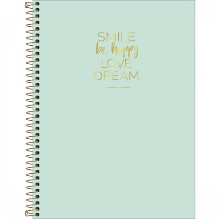 CADERNO TILIBRA 12.1 192FLS CAPA DURA HAPPY 305456