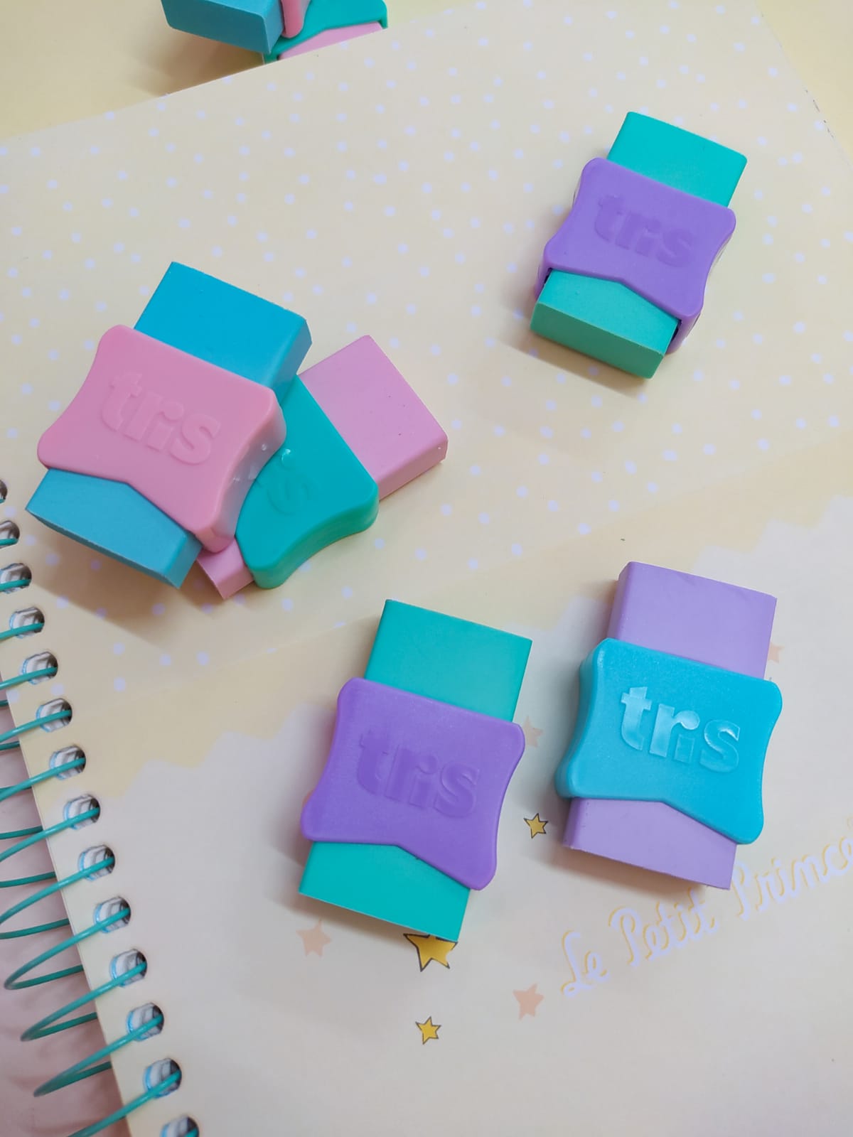 BORRACHA TRIS SCHOOL PASTEL  602882