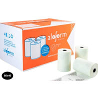 BOBINA ALOFORM 80X40 1 VIA TERMICA AMARELA 137