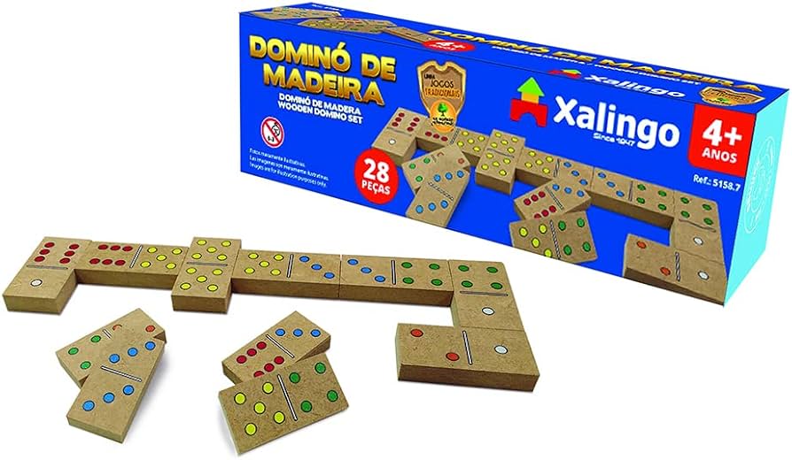 DOMINO XALINGO MADEIRA 28PC 51587