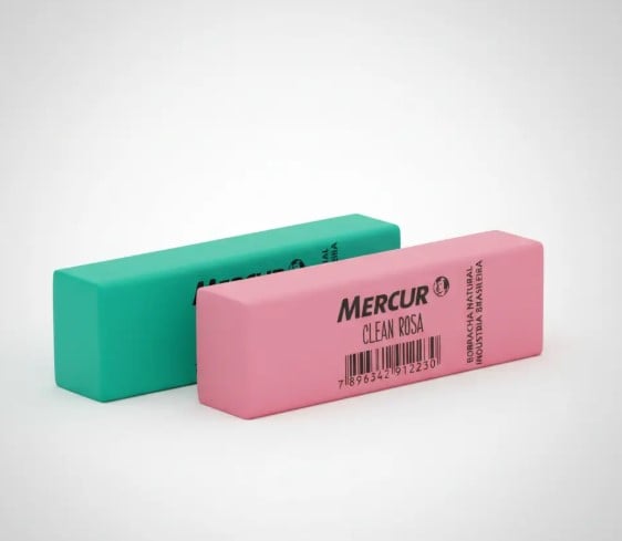 BORRACHA MERCUR CLEAN RS/VD C/2 BLISTER
