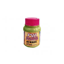 TINTA ACRILEX PVA 37ML 3240 545 VERDE OLIVA