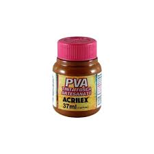 TINTA ACRILEX PVA 37ML 3240 531 MARRON