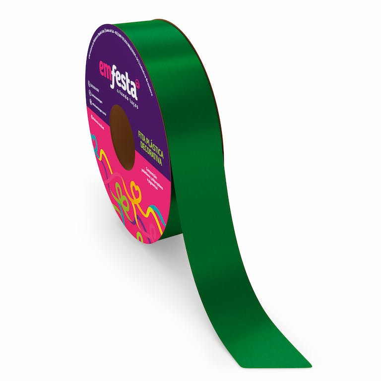 FITA EM FESTA 15X30 VERDE ESCURO