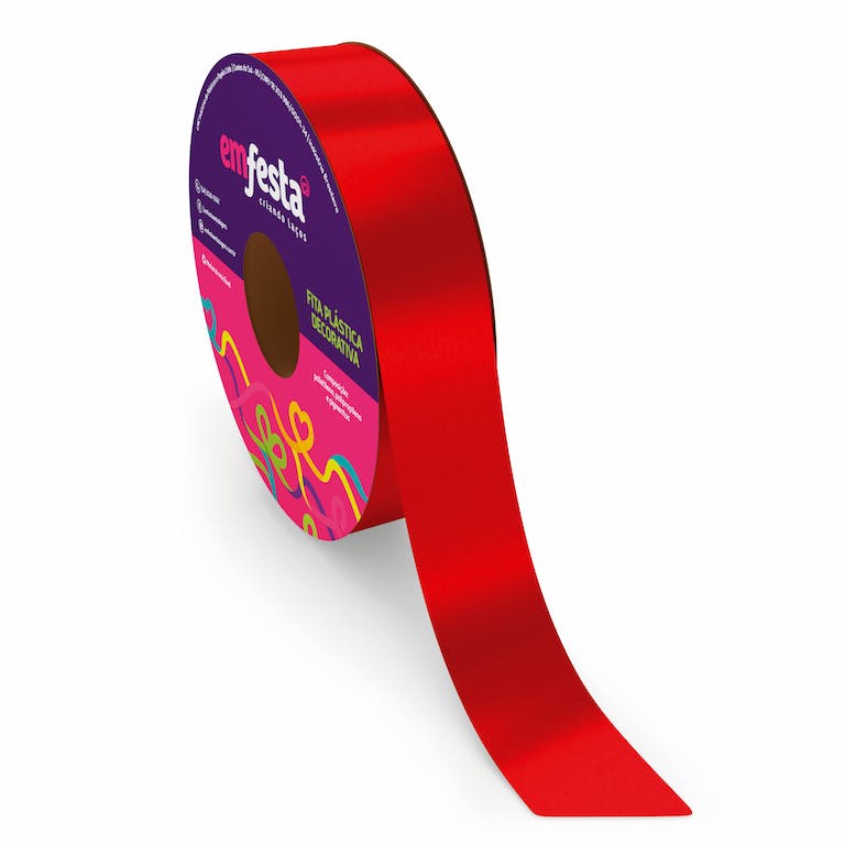 FITA EM FESTA 15X30 VERMELHO