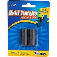 TINTEIRO WESTERN REFIL BLI C/2 P-42
