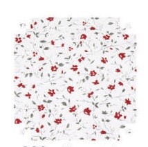 PAPEL CON-TACT VMP 45X100 FANTASIA FLOR VERMELHO