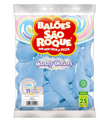 BALAO SAO ROQUE 7 CANDY AZUL C/25