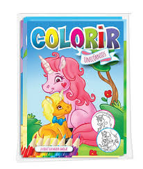 LIVRO BICHO ESPERTO COLORIR UNICORNIO