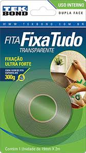 FITA TEK BOND 19MX2M DUPLA FACE BLISTER