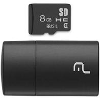 CARTAO DA MEMORIA MULTILASER 8GB MC161