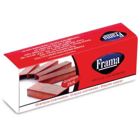 GRAMPO FRAMA 26/6 C/5000 COBREADO 471
