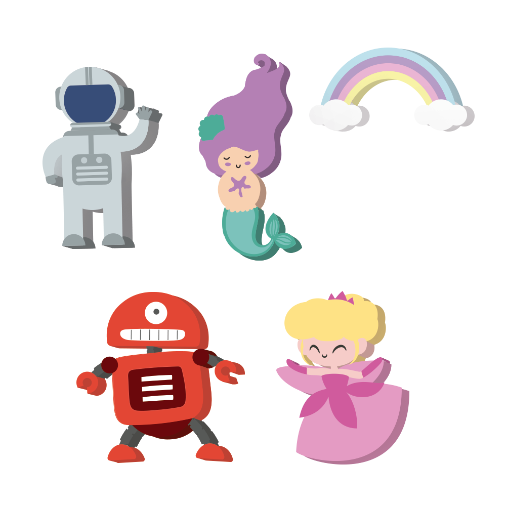 BORRACHA LEO&LEO FANTASY FORMAS BLISTER 72211