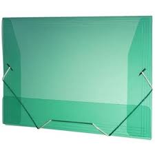 PASTA PLASCONY ABA ELASTICO OFICIO BASIC A02B VERDE