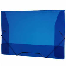 PASTA PLASCONY ABA ELASTICO OFICIO BASIC A02B AZUL