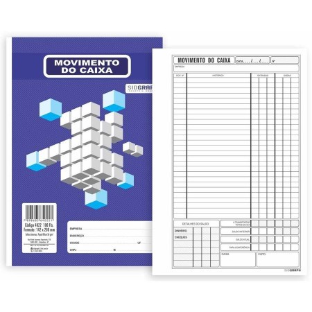 MOVIMENTO DE CAIXA SIDGRAPH 100F 4023