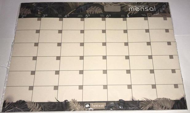 REFIL HEMON PLANN MENSAL 20FL DELUXE 8-6