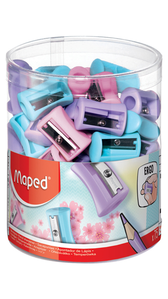 APONTADOR MAPED VIVO 1 FURO PASTEL 63011