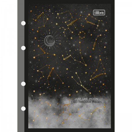 CADERNO TILIBRA PARA FICHARIO 80FLS PAUTADO MAGIC 313513