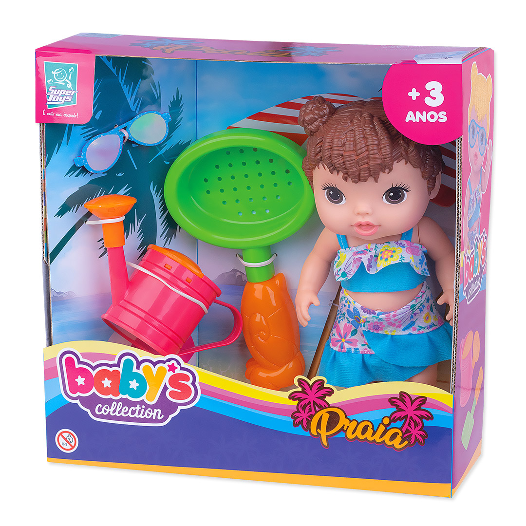 BONECA SUPERTOYS PRAIA MORENA 411