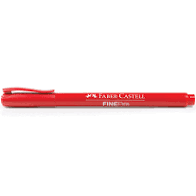 CANETA FABER CASTELL FINE PEN VERMELHA FPB/VMZF