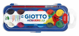 AQUARELA GIOTTO ESTOJO C/12 CORES 