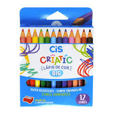 LAPIS DE COR CIS CRIATIC JUMBO C/12