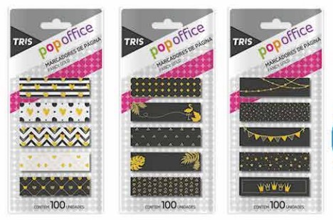 MARCADOR PAGINA TRIS POP OFFICE BLISTER C/100 608068