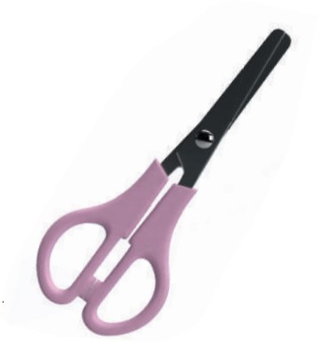 TESOURA CIS ESCOLAR KS-125 PASTEL