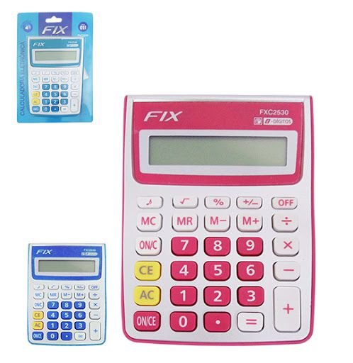 CALCULADORA FIX 08DG FXC2530