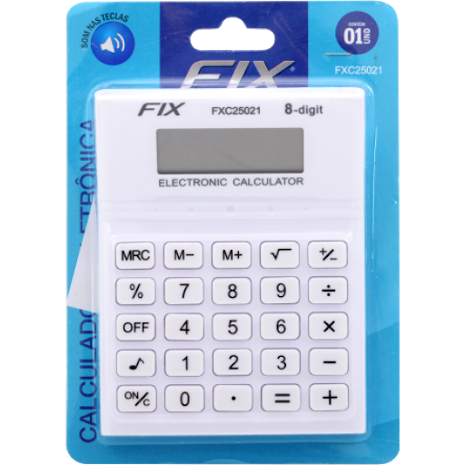CALCULADORA FIX VISOR 08DG FXC25021