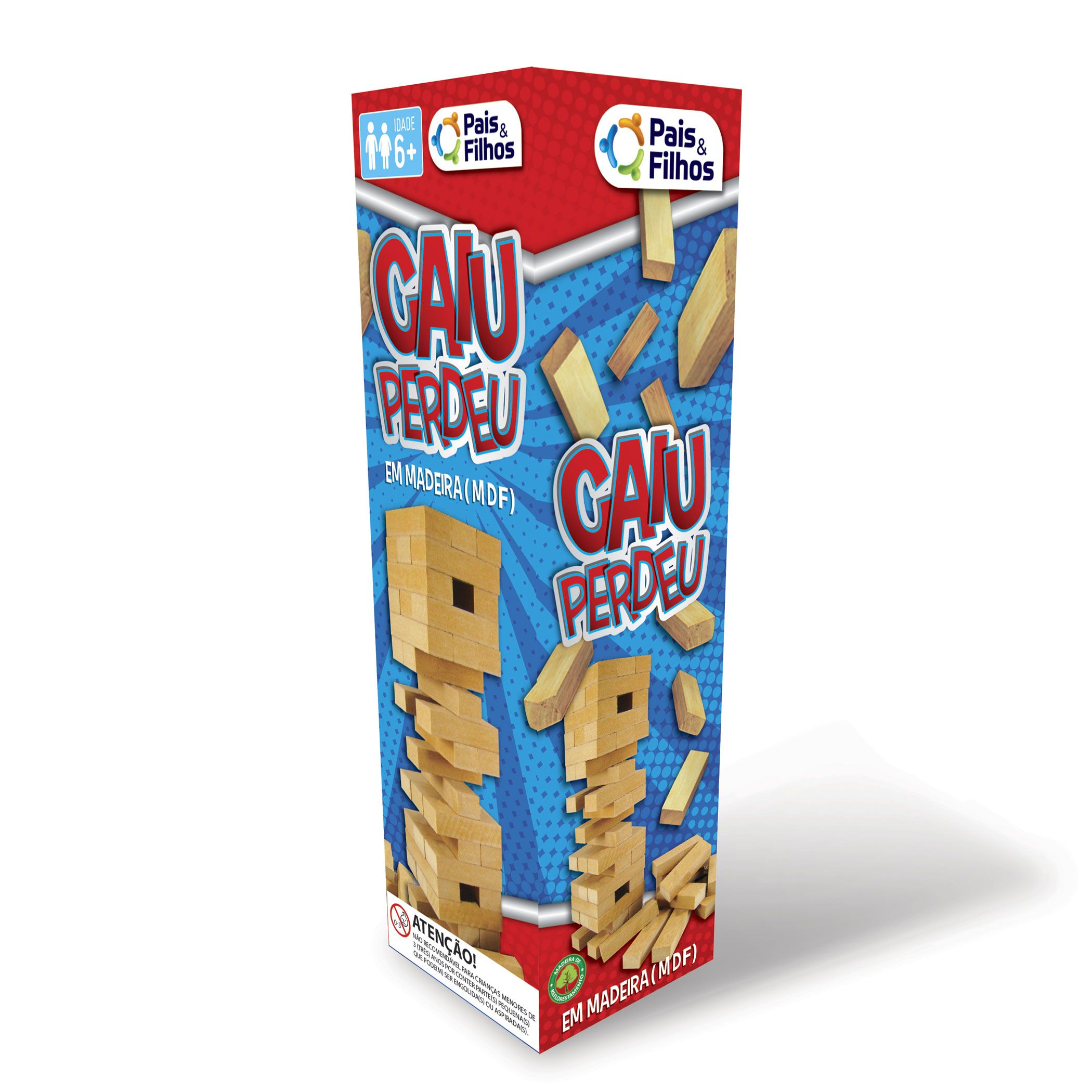 QUEBRA CABECA CAIU PERDEU PAIS E FILHOS 54PC MDF 7460