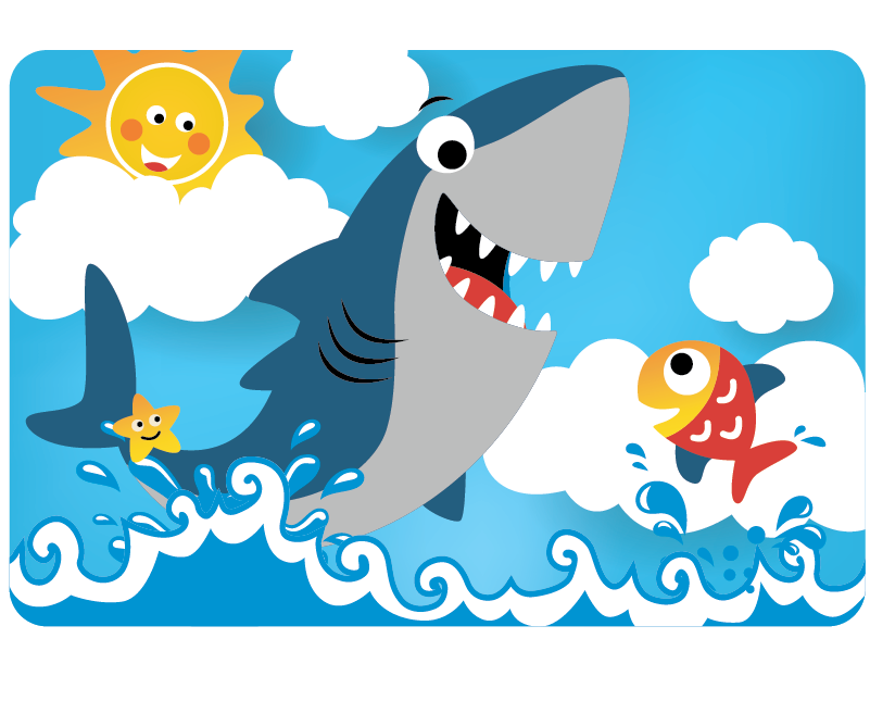 QUEBRA CABECA PAIS E FILHOS TUBARAO 24PC 0998