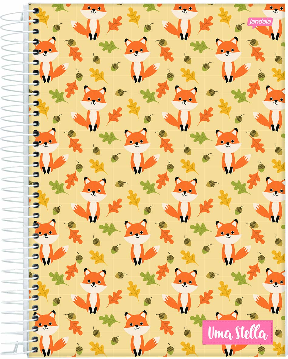 CADERNO JANDAIA 1.1 80F CAPA DURA STELLA 68794