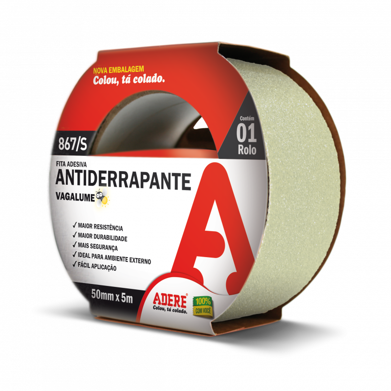 FITA ADERE ANTIDERRAPANTE 50X05 VAGALUME 867S