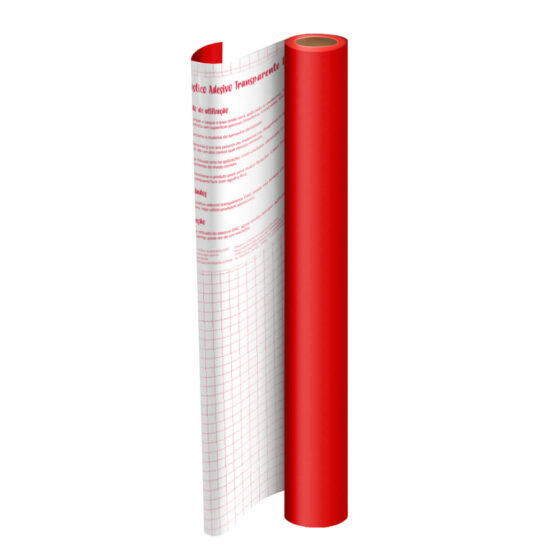 PLASTICO ADESIVO DAC 45X10 1702 VERMELHO