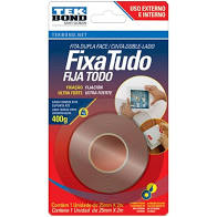 FITA TEK BOND 12MX2M DUPLA FACE BLISTER EXTERNA