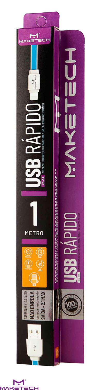 CABO USB MAKE TECH IOS 1MT XS-07